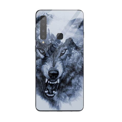 Wolf Eyes Tempered Glass Phone Case for Samsung Galaxy A9 2018