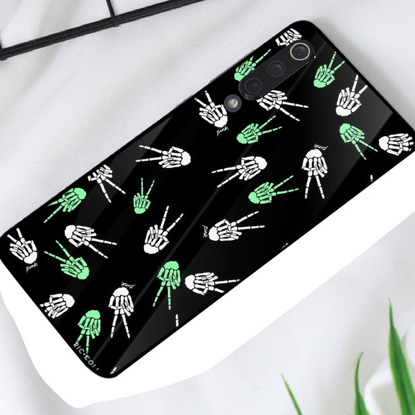 Halloween Skull Tempered Glass Phone Case for Xiaomi Mi 9 SE