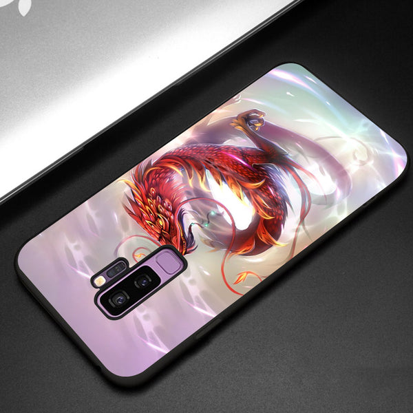 Dragon Tempered Glass Phone Case for Samsung Galaxy S9 Plus
