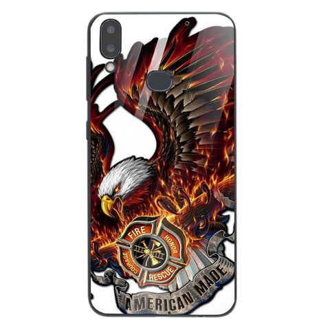 Eagle Tempered Glass Phone Case for Samsung Galaxy A10S