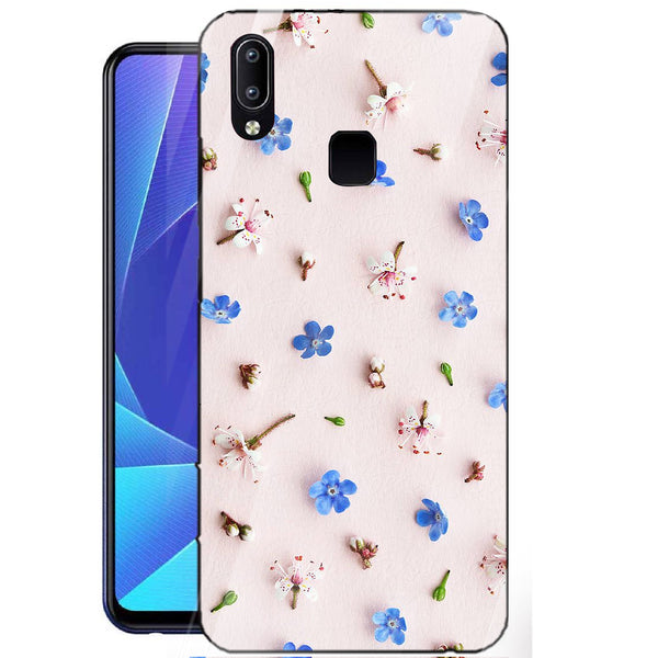 Beautiful Flowers Tempered Glass Phone Case for Vivo Y95