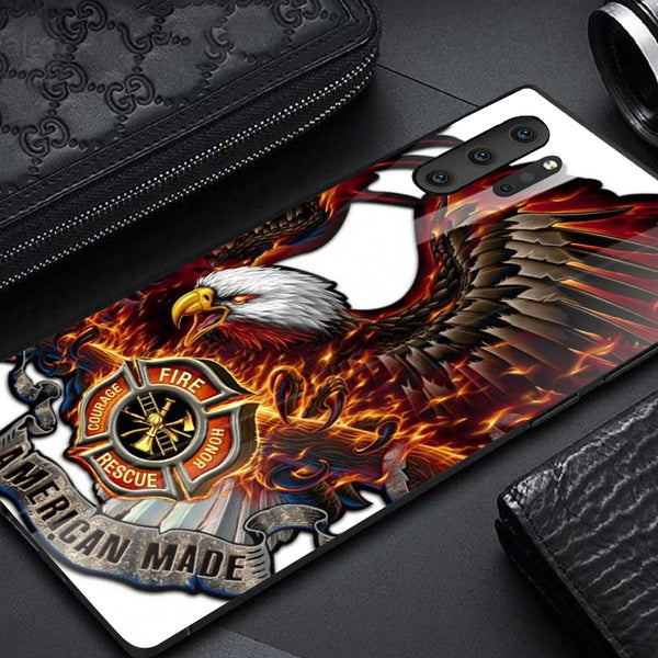 Eagle Tempered Glass Phone Case for Samsung Galaxy Note 10 Plus