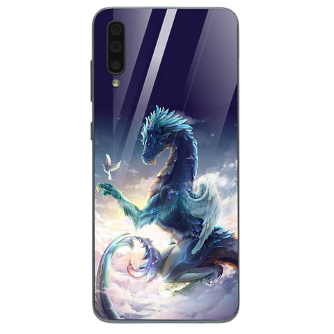 Dragon Tempered Glass Phone Case for Samsung Galaxy A70