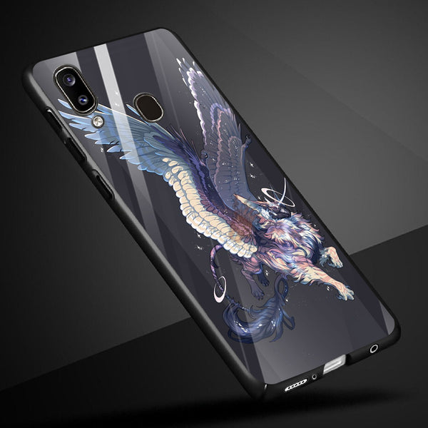 Dragon Tempered Glass Phone Case for Samsung Galaxy A30