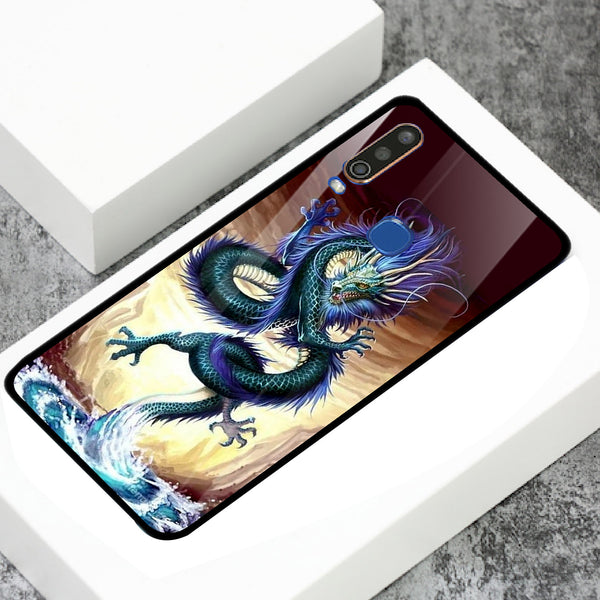 Dragon Tempered Glass Phone Case for Vivo Y17