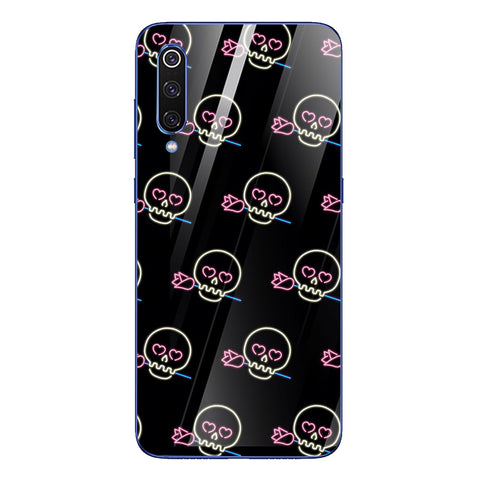 Halloween Skull Tempered Glass Phone Case for Xiaomi Mi 9 SE