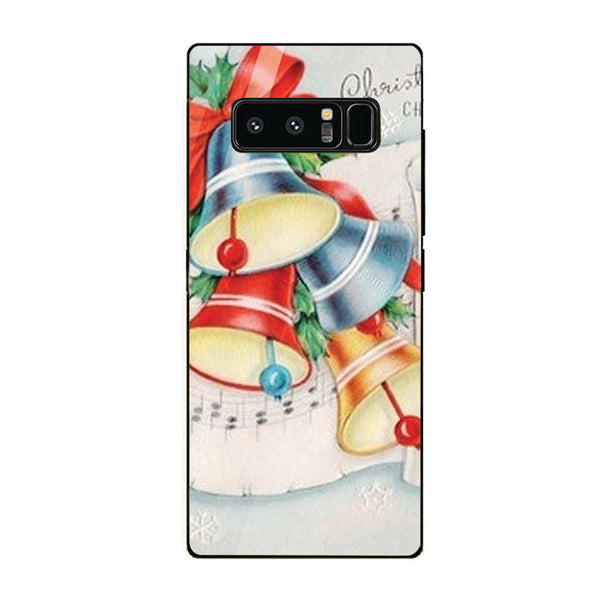 Merry Chrismas Tempered Glass Phone Case for Samsung Galaxy Note 8
