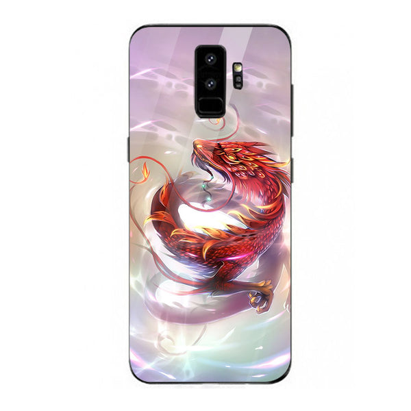 Dragon Tempered Glass Phone Case for Samsung Galaxy S9 Plus