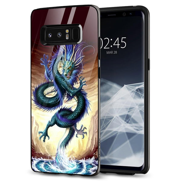 Dragon Tempered Glass Phone Case for Samsung Galaxy Note 8