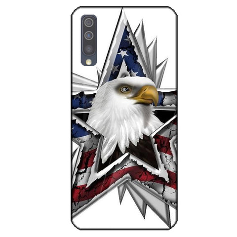 Eagle Tempered Glass Phone Case for Samsung Galaxy A50S