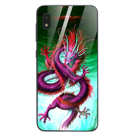 Dragon Tempered Glass Phone Case for Samsung Galaxy A10