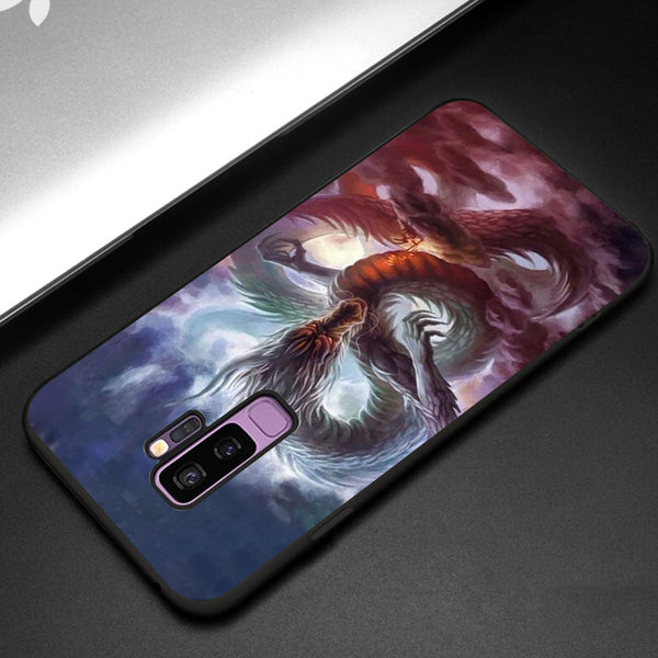 Dragon Tempered Glass Phone Case for Samsung Galaxy S9 Plus
