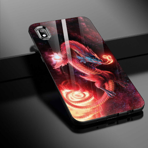 Dragon Tempered Glass Phone Case for Samsung Galaxy A10