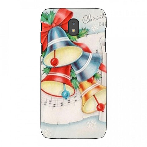 Merry Chrismas Tempered Glass Phone Case for Samsung Galaxy J5 Pro