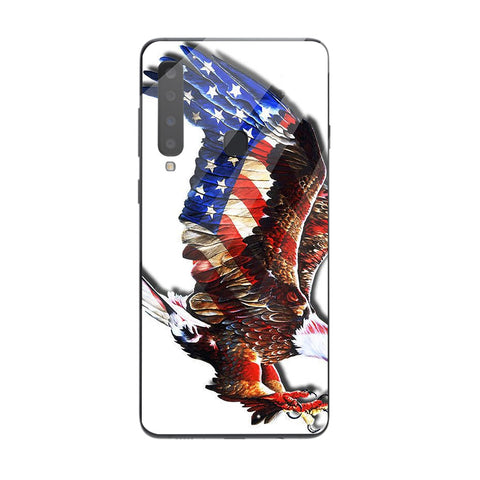 Eagle Tempered Glass Phone Case for Samsung Galaxy A9 2018