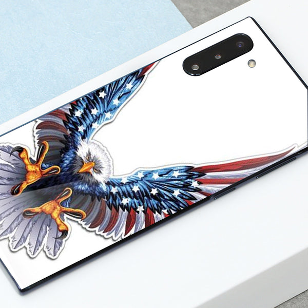 Eagle Tempered Glass Phone Case for Samsung Galaxy Note 10