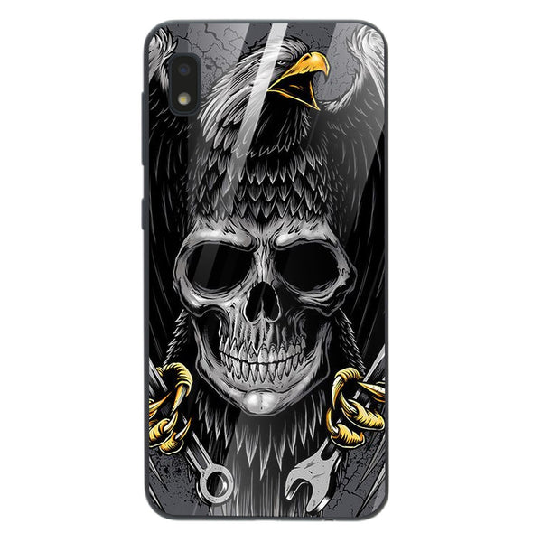 Eagle Tempered Glass Phone Case for Samsung Galaxy A10