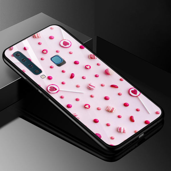 Beautiful Flowers Tempered Glass Phone Case for Samsung Galaxy A9 2018