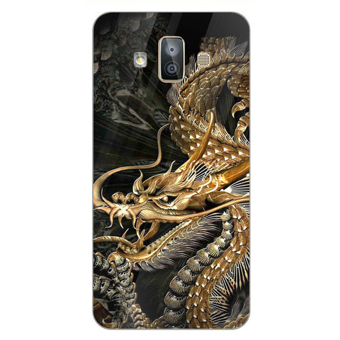 Dragon Tempered Glass Phone Case for Samsung Galaxy J7 Duo
