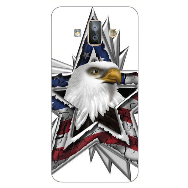 Eagle Tempered Glass Phone Case for Samsung Galaxy J7 Duo