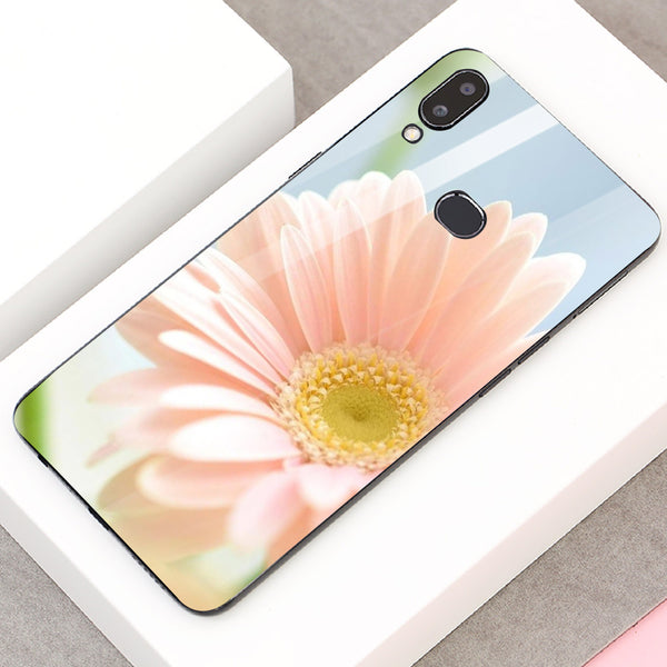 Beautiful Flowers Tempered Glass Phone Case for Samsung Galaxy A10S