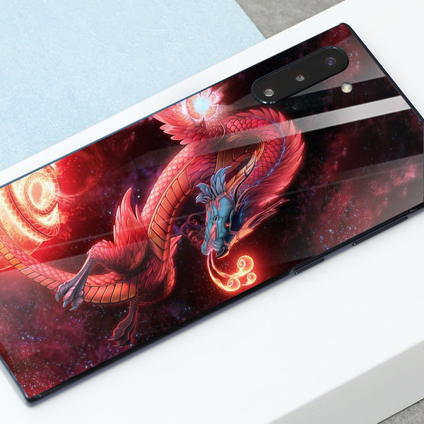 Dragon Tempered Glass Phone Case for Samsung Galaxy Note 10