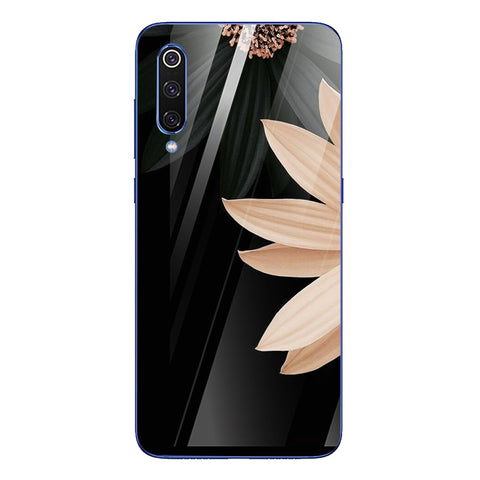 Beautiful Flowers Tempered Glass Phone Case for Xiaomi Mi 9 SE
