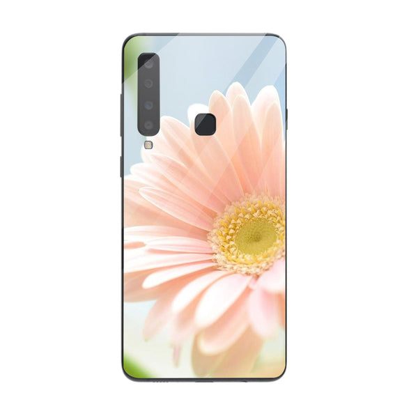 Beautiful Flowers Tempered Glass Phone Case for Samsung Galaxy A9 2018