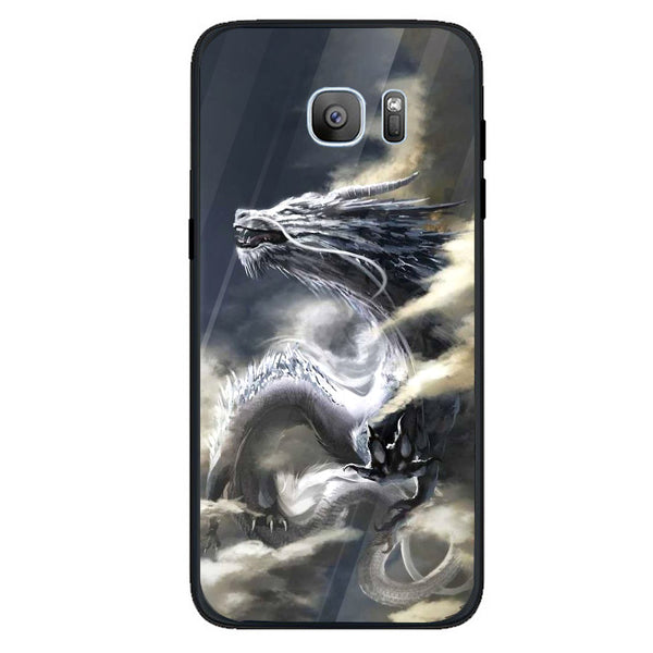 Dragon Tempered Glass Phone Case for Samsung Galaxy S7