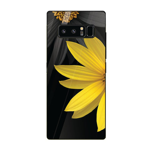 Beautiful Flowers Tempered Glass Phone Case for Samsung Galaxy Note 8
