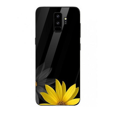 Beautiful Flowers Tempered Glass Phone Case for Samsung Galaxy S9 Plus