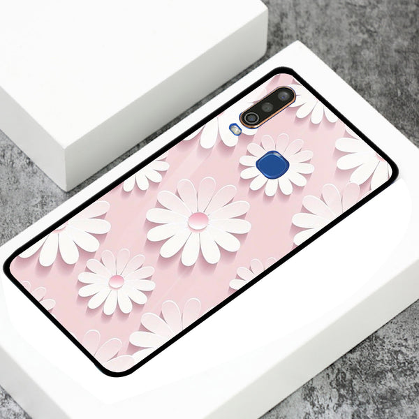 Beautiful Flowers Tempered Glass Phone Case for Vivo Y17