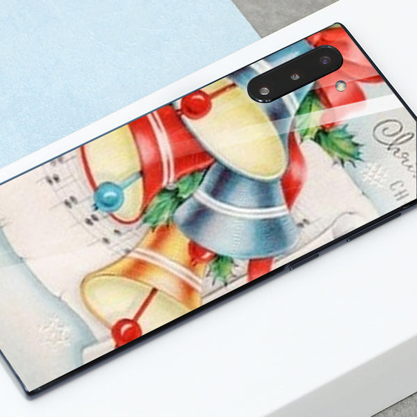 Merry Chrismas Tempered Glass Phone Case for Samsung Galaxy Note 10