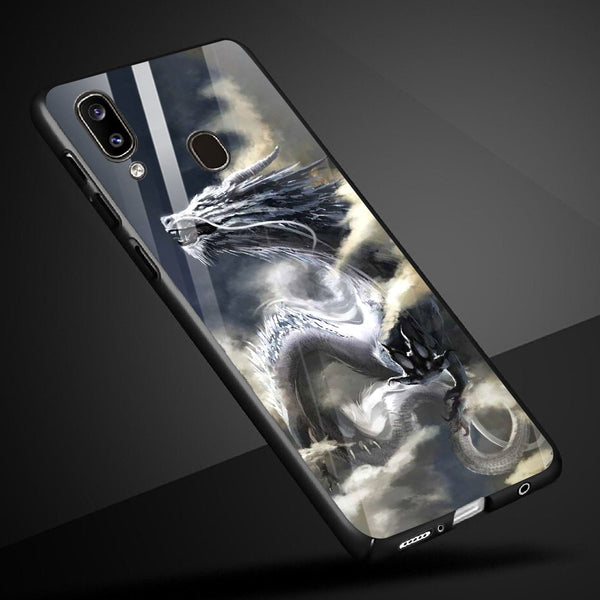 Dragon Tempered Glass Phone Case for Samsung Galaxy A40