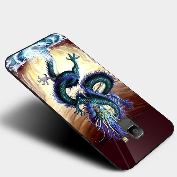 Dragon Tempered Glass Phone Case for Samsung Galaxy J6 2018