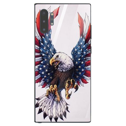 Eagle Tempered Glass Phone Case for Samsung Galaxy Note 10 Plus