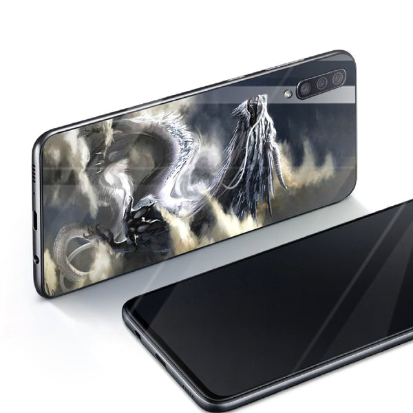 Dragon Tempered Glass Phone Case for Samsung Galaxy A70
