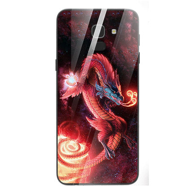 Dragon Tempered Glass Phone Case for Samsung Galaxy J6 2018