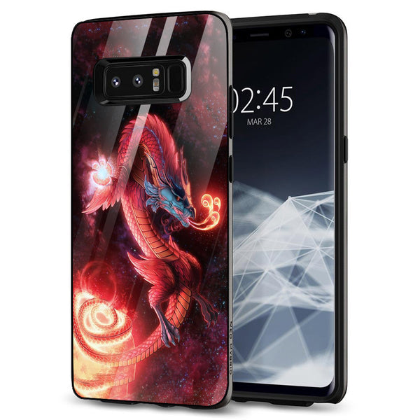 Dragon Tempered Glass Phone Case for Samsung Galaxy Note 8