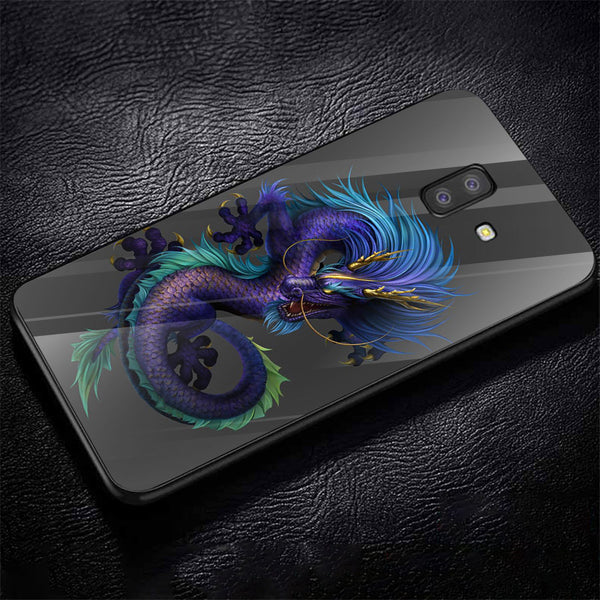 Dragon Tempered Glass Phone Case for Samsung Galaxy J6 Plus