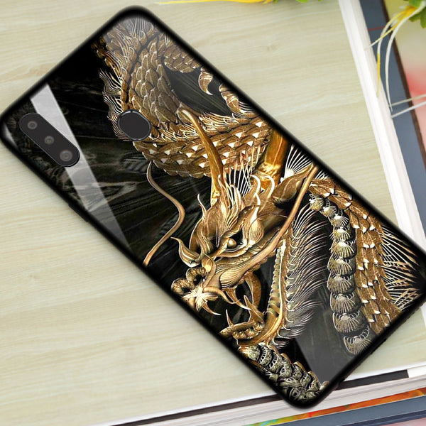 Dragon Tempered Glass Phone Case for Samsung