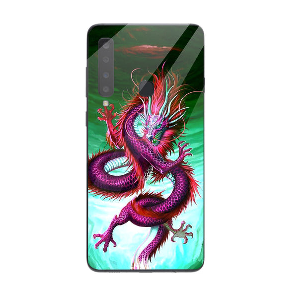 Dragon Tempered Glass Phone Case for Samsung Galaxy A9 2018
