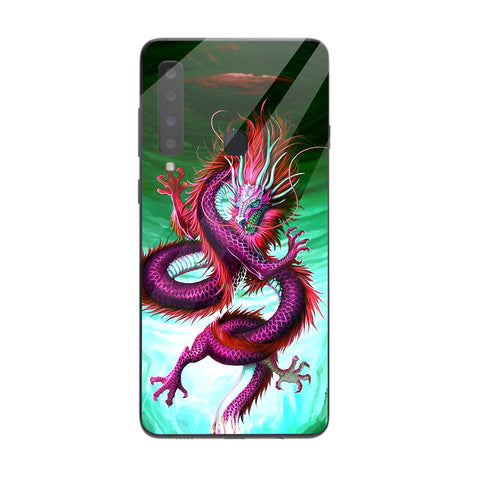 Dragon Tempered Glass Phone Case for Samsung Galaxy A9 2018