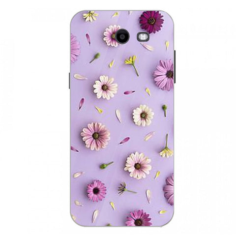Beautiful Flowers Tempered Glass Phone Case for Samsung Galaxy J3 Prime