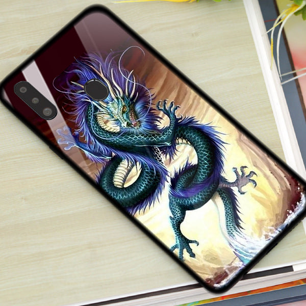 Dragon Tempered Glass Phone Case for Samsung