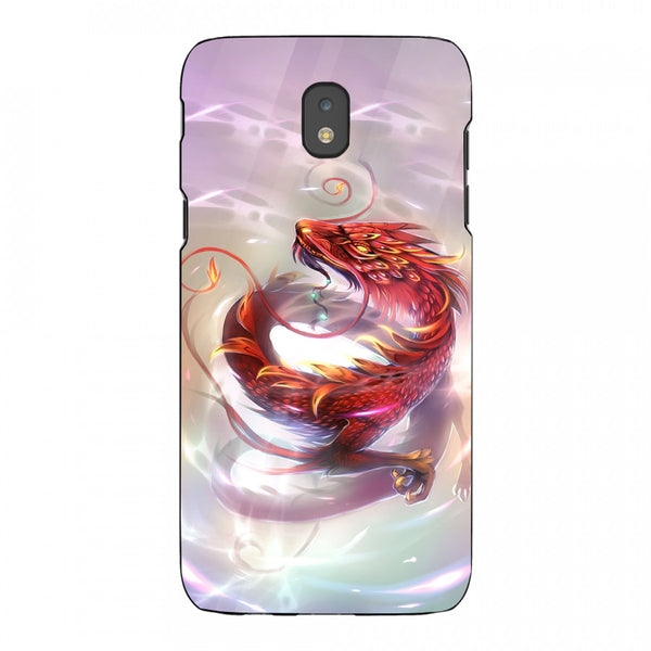 Dragon Tempered Glass Phone Case for Samsung Galaxy J5 Pro