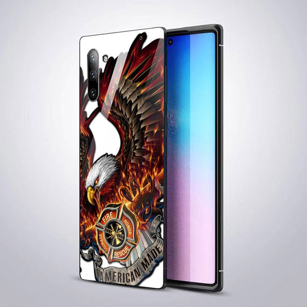 Eagle Tempered Glass Phone Case for Samsung Galaxy Note 10