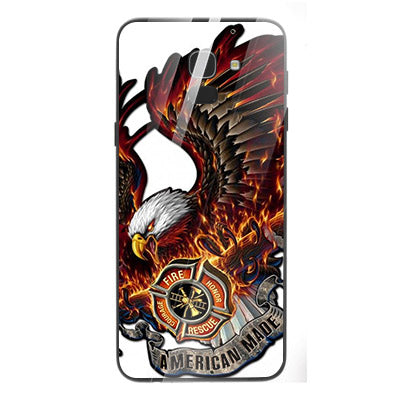 Eagle Tempered Glass Phone Case for Samsung Galaxy J6 2018