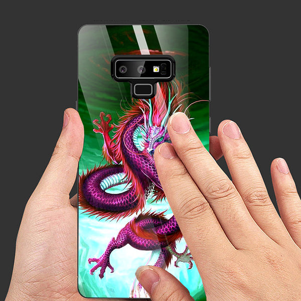 Dragon Tempered Glass Phone Case for Samsung Galaxy Note 9