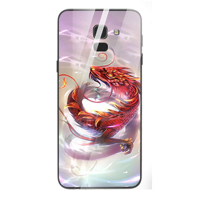 Dragon Tempered Glass Phone Case for Samsung Galaxy J6 2018
